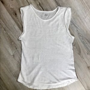 The Loft Linen Sleeveless Top